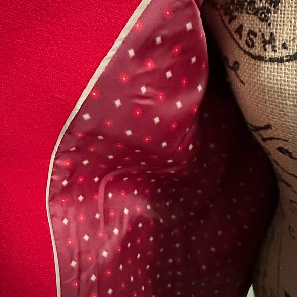 Wool Red Jacket - Picture 3 of 13